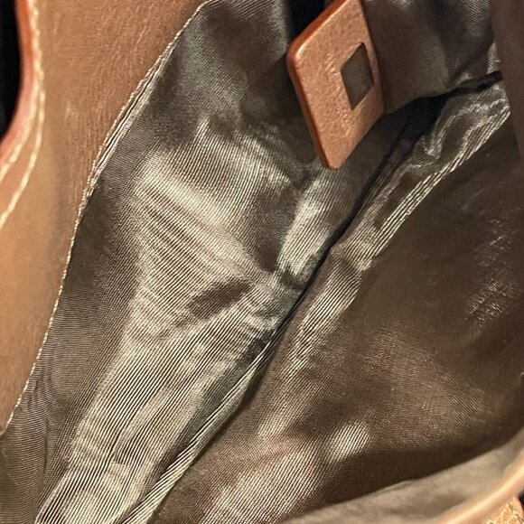 Chloe Lily 2-Way Bag Brown Leather Preloved (JB1100) - Picture 11 of 15